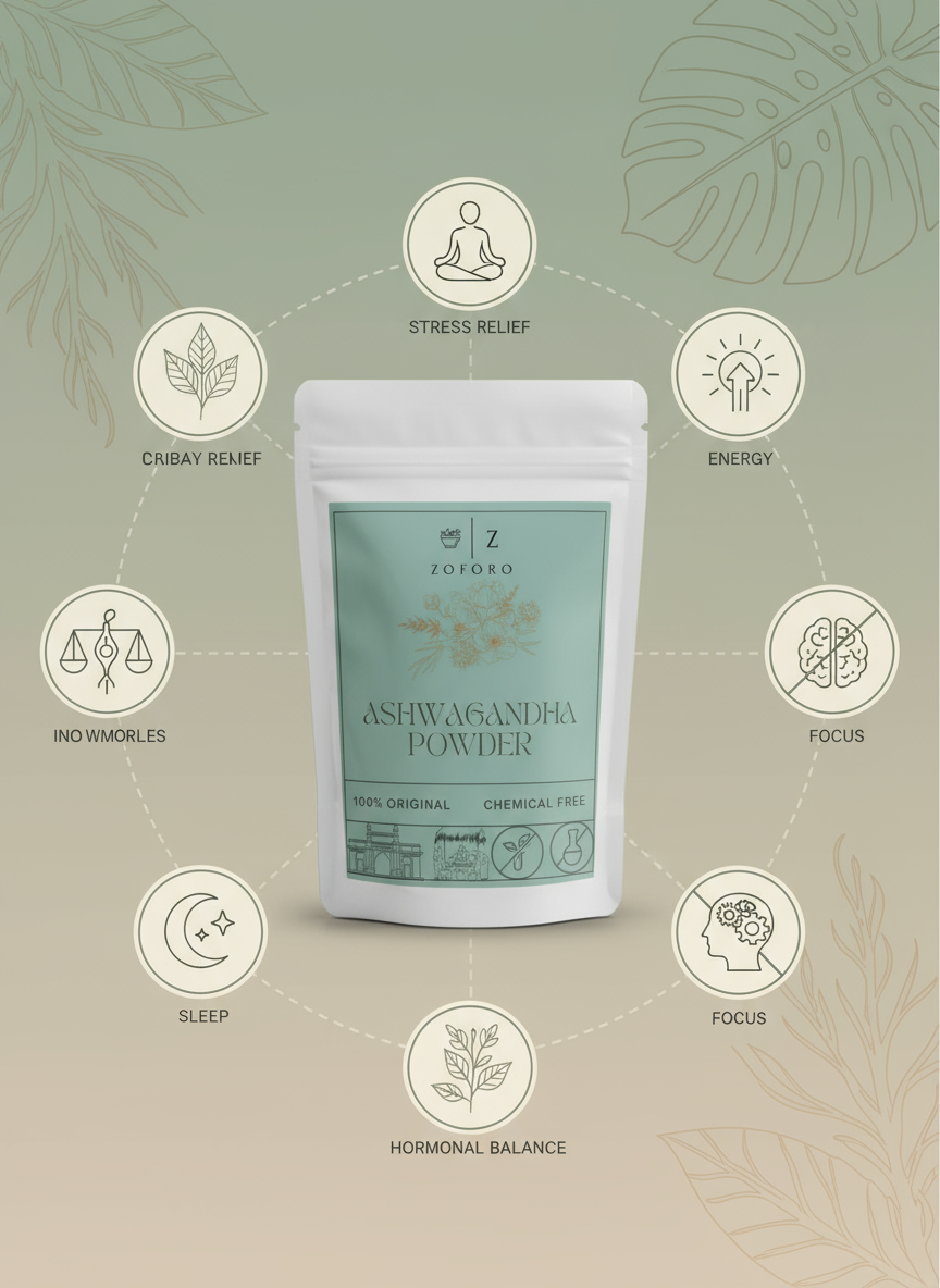 Ashwagandha Powder- Pure and Natural