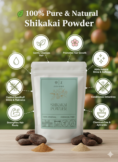 Shikakai Powder -- Pure and Natural