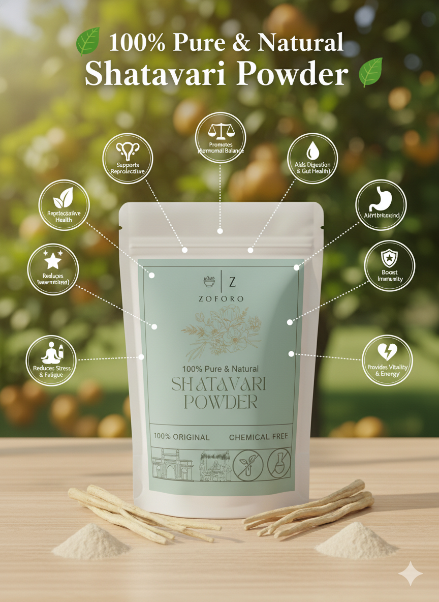Shatavari Powder -- Pure and Natural