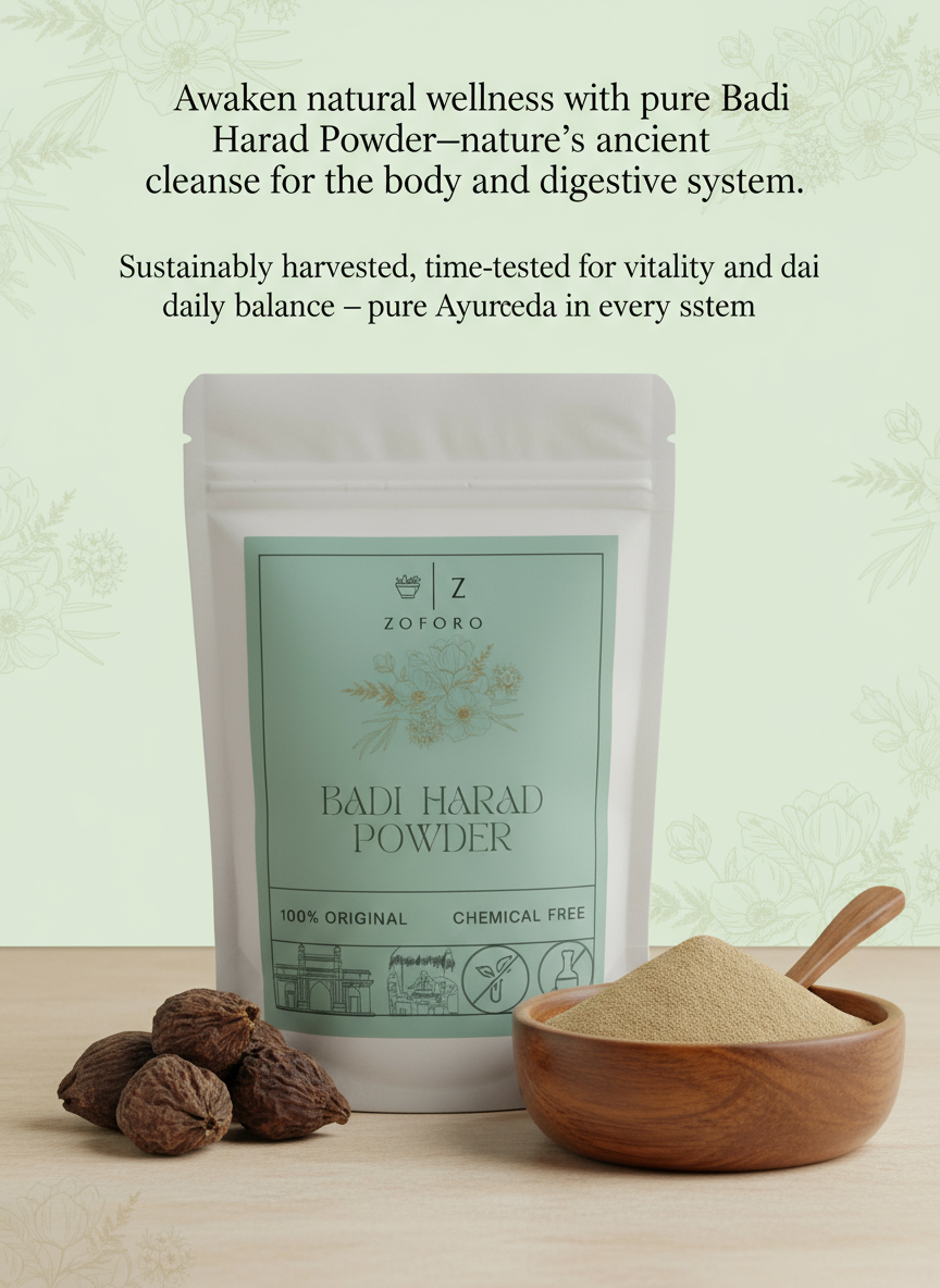 Badi Harad Powder-- Pure and Natural