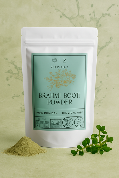 Brahmi Booti Powder -- Pure and Natural